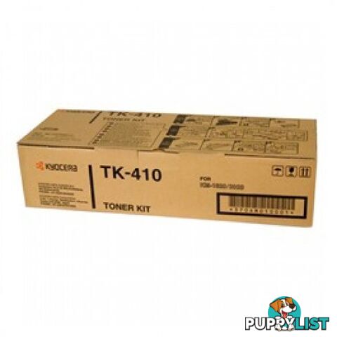 Kyocera TK-410 BLACK Toner For KM 1620 1635 2050 Printers - Kyocera - TK-410 - 1.00kg