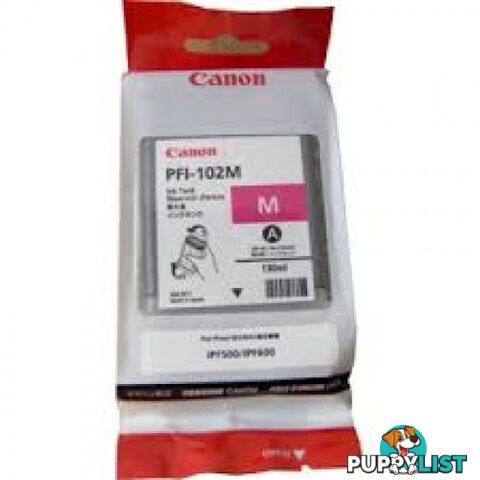 Canon PFI-104M Pigment Ink for IPF650 IPF655 IPF760 IPF765 series Magenta - Canon - PFI-104 Magenta - 0.00kg