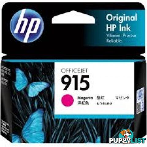 Hewlett Packard #915XL Magenta H.Yield Ink Cartridge for officejet 8010 8020 - Hewlet Packard - HP 915XL Magenta - 0.00kg