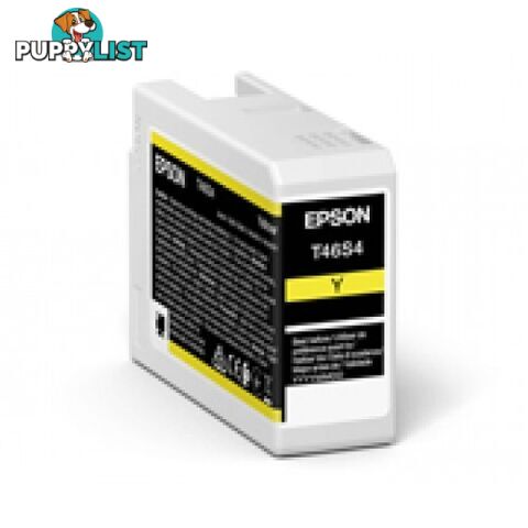 Epson 46S  C13T46S400 Yellow Ink for SureColor P706 - Epson - Epson 46S Yellow - 0.20kg