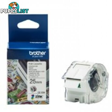 Brother CZ-1004 Colour Label CASSETTE 25mm X 5M for VC-500W - Brother - CZ-1004 - 0.23kg