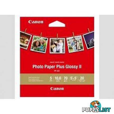 Canon PP301 4X6 20 Photo Cards High Gloss 265gsm - Canon - PP301 4X6-20 Cards - 0.10kg