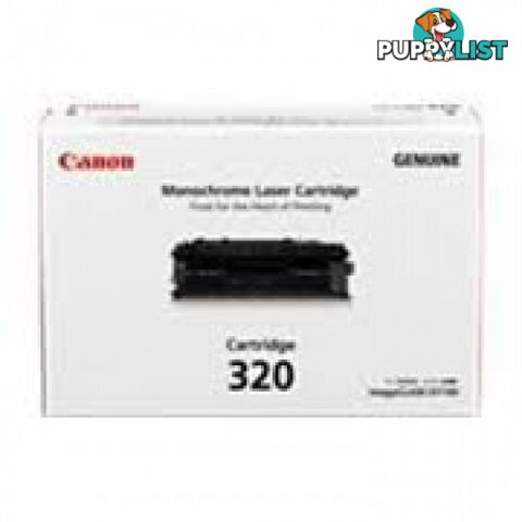 Canon Cartridge 320BK Black Toner for D1150 - Canon - Cartridge 320 - 0.20kg