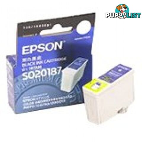 Epson C13T050190 Black Ink Cartridge T0-501 - Epson - Epson C13T050190 T050 - 0.20kg