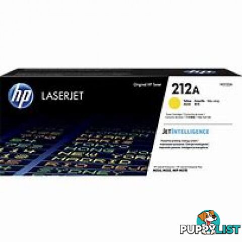 Hewlett-Packard W2122X Yellow Toner [# 212X] - Hewlet Packard - HP W2122X  YELLOW - 0.94kg