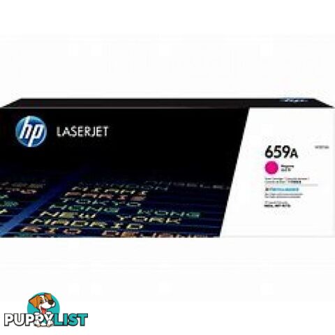 Hewlett-Packard W2013X  Magenta Toner [ 659X] for M776 M856 - Hewlet Packard - HP W2013X  Magenta - 0.94kg