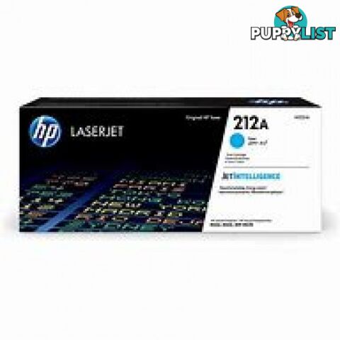 Hewlett-Packard W2121X Cyan Toner [# 212X] - Hewlet Packard - HP W2121X  CYAN - 0.94kg