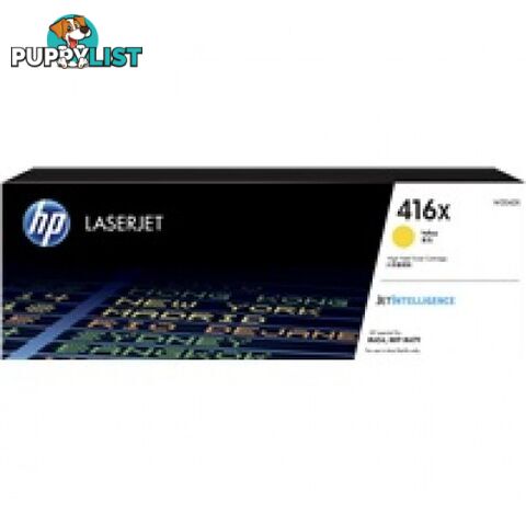 Hewlett-Packard W2042X High Yield Yellow Toner [#416A] - Hewlet Packard - HP W2042X YELLOW - 0.94kg