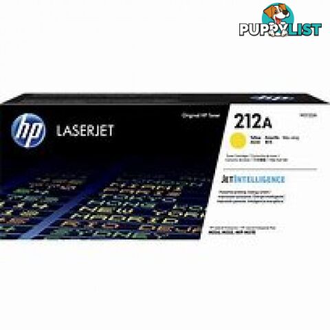 Hewlett-Packard W2122A Yellow Toner [# 212A] - Hewlet Packard - HP W2122A  YELLOW - 0.94kg