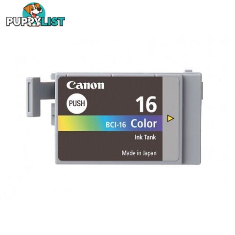 Canon BCI-16C Colour Ink cartridge Twin-Pack - Canon - BCI-16C - 0.05kg