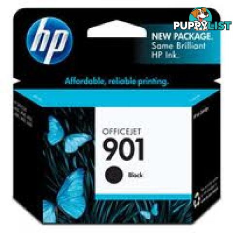 Hewlett Packard HP-901 XLBK HIGH YIELD - Hewlet Packard - HP 901XL BK - 0.60kg