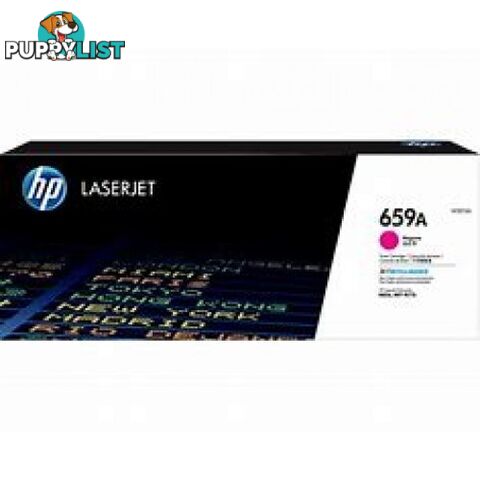 Hewlett-Packard W2013A  Magenta Toner [ 659A] for M776 M856 - Hewlet Packard - HP W2013A  Magenta - 0.94kg