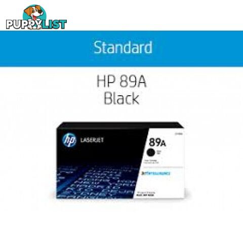 Hewlett-Packard CF289A Black Toner [#89A] for M507 M528 - Hewlet Packard - HP CF289A BLACK - 0.11kg