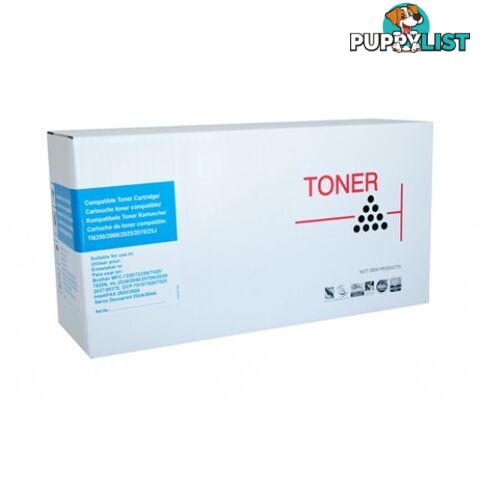 White Box Compatible HP CE312A Yellow Toner Cartridge [#126A] - Compatible - WB CE312A - 1.00kg