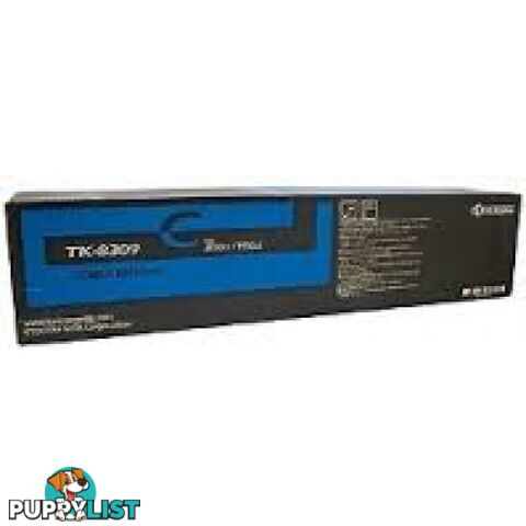 Kyocera TK-8309C Cyan Toner for TaskAlfa 3050ci 3550ci - Kyocera - TK-8309C Cyan Toner - 0.00kg