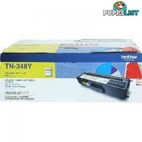 Brother TN-348Y Yellow Toner for HL4150 MFC9460 MFC9970 - Brother - TN-348Y - 0.87kg