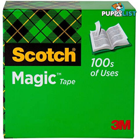 SCOTCH Magic Tape 19mm x 8M pack of twelve - Dynamic Supplies - SCOTCH Magic Tape 12 - 0.00kg