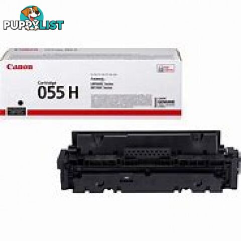 Canon Cartridge 055H High Yield Bk Black Toner for LBP746cx - Canon - Cartridge 055BKH - 0.00kg