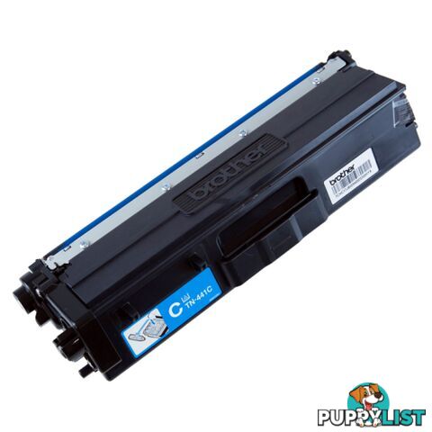 Brother TN-441C Cyan Toner for HL-L8260 HL-L8360 MFC-L8690 MFC-L8900 - Brother - TN-441 Cyan - 0.87kg