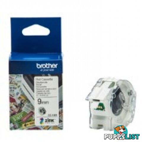 Brother CZ-1001 Colour Label CASSETTE 9mm X 5M for VC-500W - Brother - CZ-1001 - 0.23kg