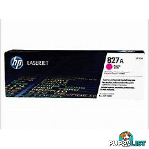 Hewlett-Packard CF303A Magenta Toner [827A] - Hewlet Packard - HP CF303A  MAGENTA - 0.00kg