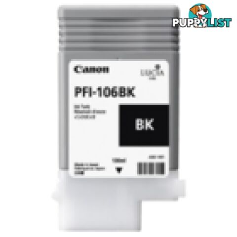 Canon Prograf 6300 6350 6400 6450 PFI-206 Black Ink - Canon - PFI-206 Black - 0.00kg