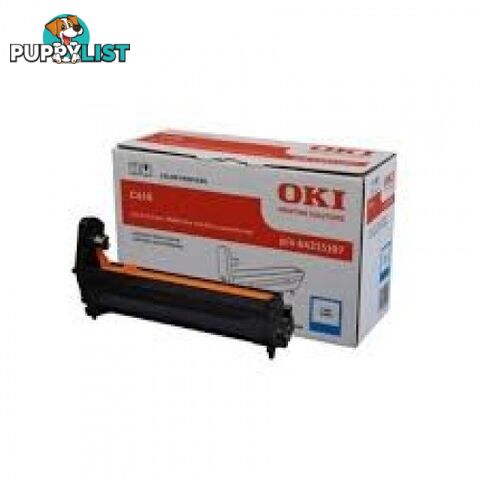 OKI 44315111 CYAN DRUM UNIT C610N C610DN - OKI - OKI C610 C DRUM - 0.00kg