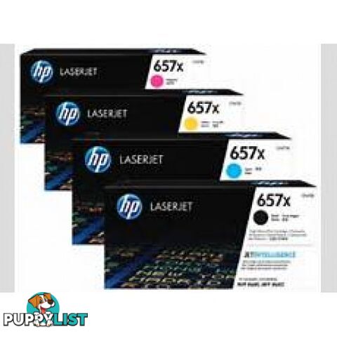 Hewlett-Packard CF471X Cyan Toner (#657X) - Hewlet Packard - HP CF471X CYAN - 0.00kg