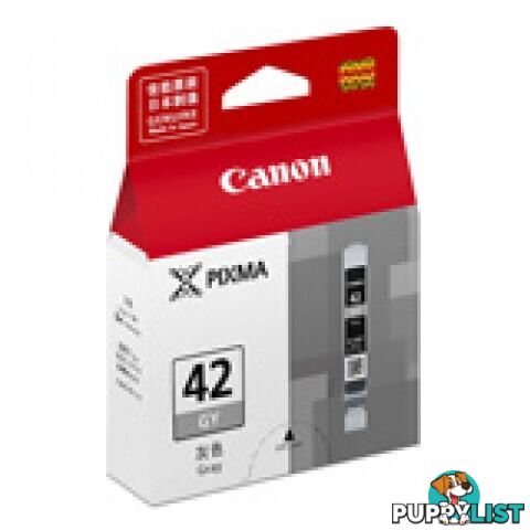 Canon CLI-42GY Grey Ink Cartridge - Canon - CLI-42GY - 0.10kg