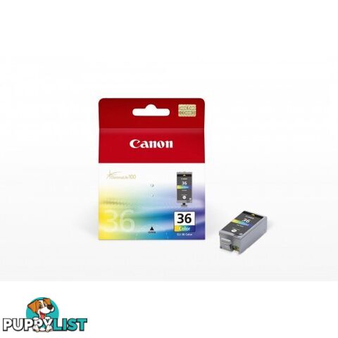 Canon CLI-36C Colour Ink cartridge for iP-100 iP-110 TR-150 - Canon - CLI-36C - 0.04kg