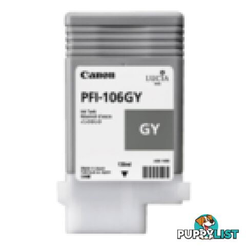 Canon Prograf 6300 6350 6400 6450 PFI-206 Grey Ink - Canon - PFI-206 Grey - 0.00kg