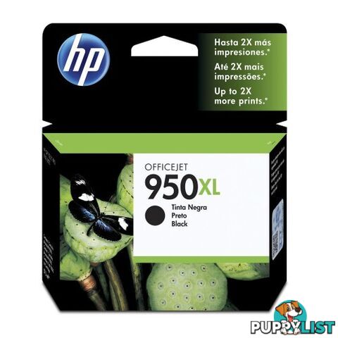 Hewlett Packard HP-950XL Black Ink Cartridge FOR OJ8630 - Hewlet Packard - HP 950XL Bk - 0.00kg