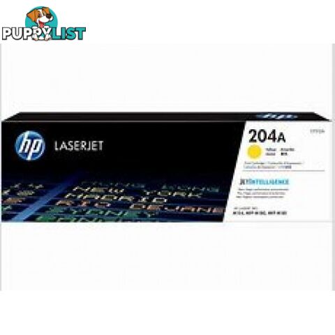 Hewlett-Packard CF512A Yellow Toner (# 204A) for M154 M180 M181 - Hewlet Packard - HP CF512A YELLOW - 0.00kg