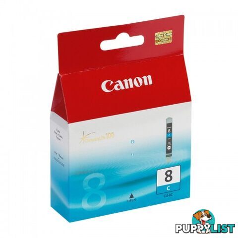 Canon CLI-8C Cyan Ink cartridge - Canon - CLI-8C - 0.04kg