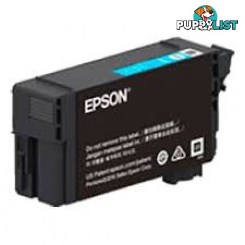 Epson C13T40S200 Ultra Chrome Cyan 40S XD2 26ml for T3100 T3160 T5160 - Epson - Epson 40S Cyan - 0.00kg