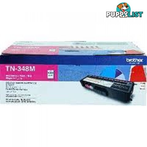 Brother TN-348M Magenta Toner for MFC9460 MFC9970 - Brother - TN-348M - 0.87kg