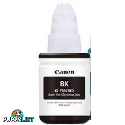 Canon GI-66Bk Black ink bottle For MAXIFY MEGATANK GX6060 GX7060 - Canon - GI-66 Black - 0.00kg