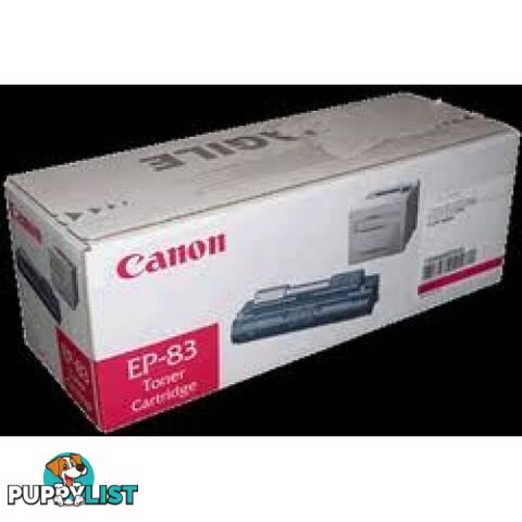 Canon Cartridge EP-83M Magenta Toner - Canon - EP-83M - 0.12kg