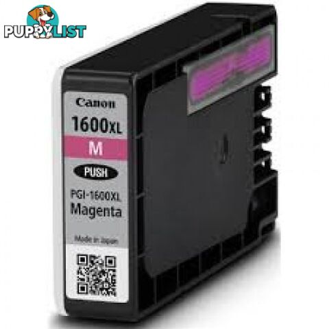 Canon PGI-1600XLM Pigment Magenta Ink - Canon - PGI-1600XLM - 0.20kg