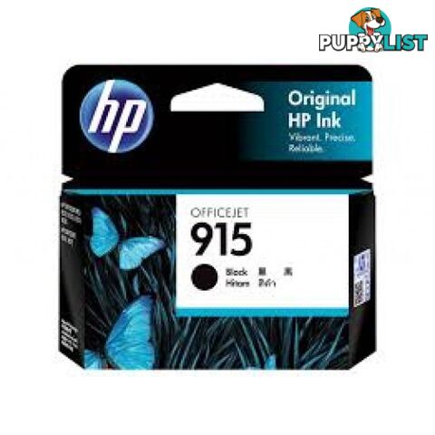 Hewlett Packard #915XL Black Ink High Yield Cartridge for officejet 8010 - Hewlet Packard - HP 915XL Black - 0.00kg