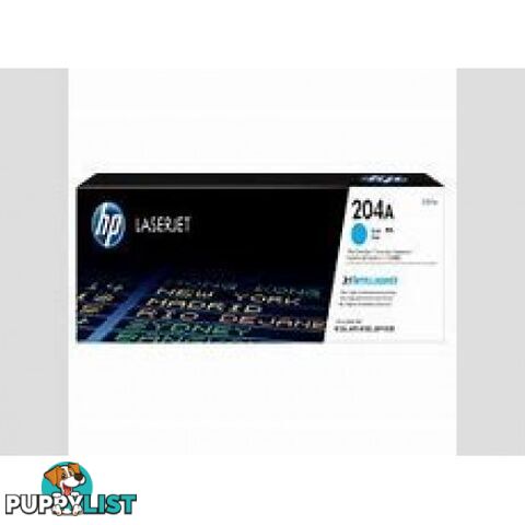 Hewlett-Packard CF511A Cyan Toner (# 204A) for M154 M180 M181 - Hewlet Packard - HP CF511A CYAN - 0.00kg