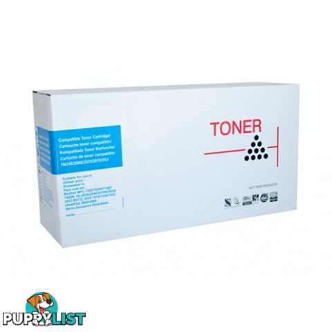 White Box Compatible HP CF410X High Yield Black Toner (#410X) - Compatible - WB CF410X Black - 0.00kg