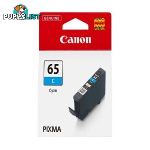 Canon CLI-65 Cyan Ink Cartridge for PRO-200 - Canon - CLI-65 Cyan - 0.04kg