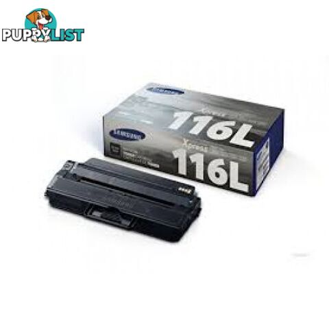 Samsung ML-TD116HY High Yield Black Toner Cartridge SU842A - Samsung - SAMSUNG 116L BLACK - 0.50kg