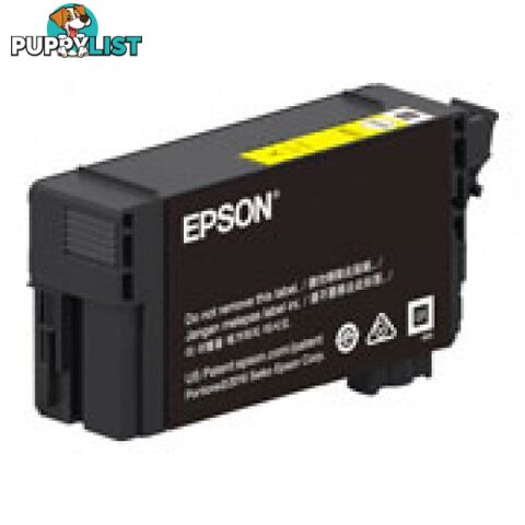 Epson C13T40U400 40UY Ultra Chrome Yellow 40U XD2 50ml for T3160 T5160 - Epson - Epson 40U Yellow - 0.00kg