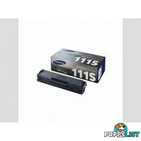 Samsung 111S ML-TD111S Black Toner Cartridge SU812A - Samsung - SAMSUNG 111S BLACK - 0.50kg