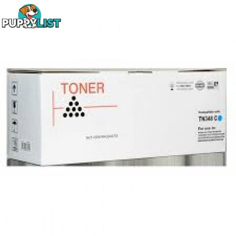 Brother TN-349C White Box Compatible Cyan Toner - Compatible - WB TN-349C - 0.87kg