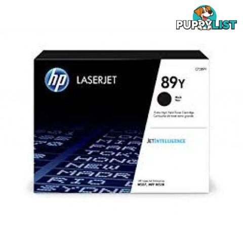 Hewlett-Packard CF289Y Black Toner [#89Y] for M507 M528 - Hewlet Packard - HP CF289Y BLACK - 0.11kg