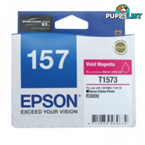 EPSON 157 C13T157390 MAGENTA  Ink Cartridge - Epson - EPSON 157 MAGENTA - 0.00kg