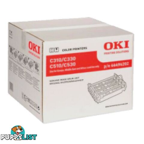 OKI 44494203 IMAGING DRUM for C510 C530 C310 C330 - OKI - 44494203 DRUM - 0.00kg